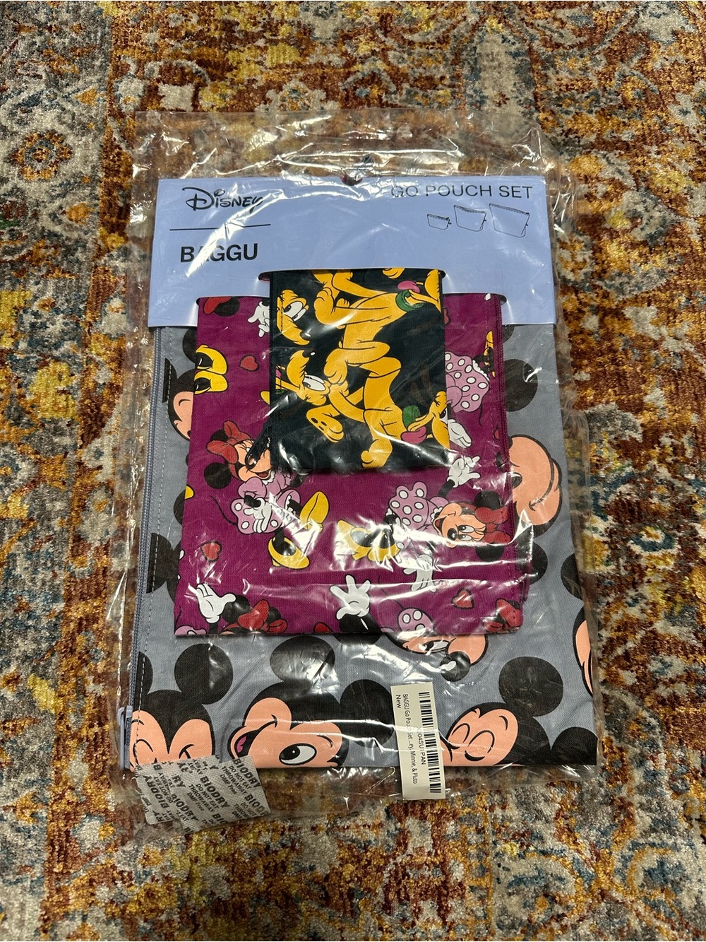 BAGGU Disney Pouch Set